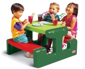 LITTLE TIKES STÓŁ/STOLIK PIKNIKOWY JUNIOR ZIELONY 479A