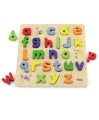 VIGA DREWNIANY SORTER PUZZLE ALFABET 50125
