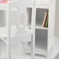 KIDKRAFT DREWNIANA TOALETKA DELUXE Z KRZESEŁKIEM DLA DZIEWCZYNKI 13018