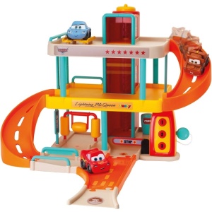 SMOBY GARAŻ VROOM PLANET CARS + ZYGZAK MCQUEEN 120424