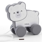 VIGA POLAR B DREWNIANY MIŚ POLARNY DO CIĄGNIĘCIA 44001