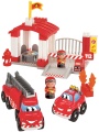 SMOBY ECOIFFIER ABRICK KLOCKI REMIZA STRAŻACKA 3014