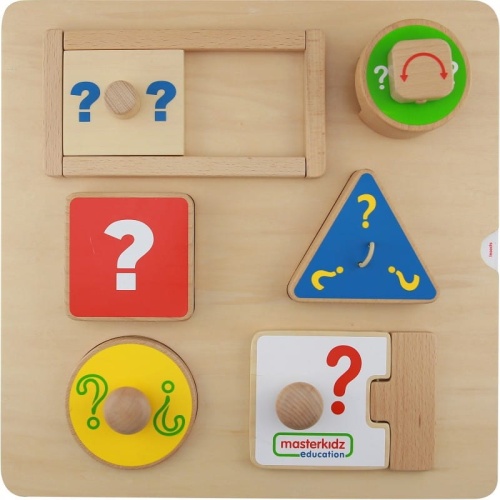 MASTERKIDZ TABLICA EDUKACYJNA CIEKAWSKIE DZIECKO MOTORYCZNA ZABAWKA ME09814