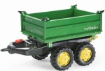 ROLLY TOYS PRZYCZEPA WYWROTKA DO TRAKTORA MEGA TRAILER ZIELONA 2 OSIE 122004