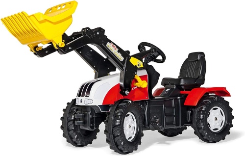ROLLY TOYS TRAKTOR Z ŁYŻKĄ FARMTRAC STEYR CVT6240 Z ŁYŻKĄ 3-8 LAT