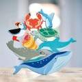 TENDER LEAF TOYS DREWNIANE FIGURKI DO ZABAWY - ZWIERZĘTA MORSKIE TL8479