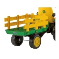 PEG PEREGO TRAKTOR NA AKUMLATOR Z PRZYCZEPĄ JOHN DEERE GROUND FORCE 12V IGOR0047