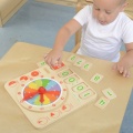 MASTERKIDZ TABLICA EDUKACYJNA NAUKA CZASU MK11145