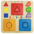 MASTERKIDZ TABLICA EDUKACYJNA UKŁADANKA ŁĄCZENIE MIESZANIE KOLORÓW MK10124