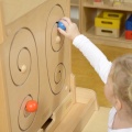 MASTERKIDZ TABLICA ŚCIENNA LABIRYNT MOTYL ME03706