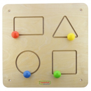 MASTERKIDZ TABLICA ŚCIENNA PRZESUWNA KSZTAŁTY GEOMETRYCZNE ME06516