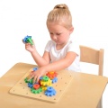 MASTERKIDZ DREWNIANA TABLICA KOŁA ZĘBATE MK06158
