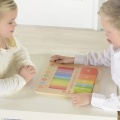 MASTERKIDZ DREWNIANA TABLICA UKŁADANKA NAUKA DODAWANIA I ODEJMOWANIA MK00583