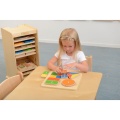 MASTERKIDZ MATEMATYCZNA TABLICZKA EDUKACYJNA DZIELENIE UŁAMKI MK00545