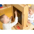 MASTERKIDZ TABLICA ŚCIENNA DWUSTRONNA KREDOWA SUCHOŚCIERALNA ME06653