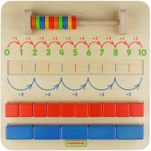 Liczby Parzyste I Nieparzyste 1-10 Tabliczka Edukacyjna Masterkidz