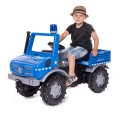 ROLLY TOYS SAMOCHÓD NA PEDAŁY MERCEDES UNIMOG POLICJA 3-8 LAT 038251