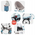 SMOBY ROWEREK TRÓJKOŁOWY BABY BALADE PLUS NIEBIESKI 741400
