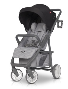 EURO-CART WÓZEK SPACEROWY FLEX ANTHRACITE DO 22 KG