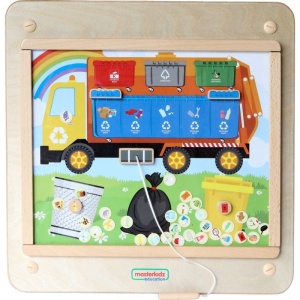 MASTERKIDZ TABLICA EDUKACYJNA SEGREGACJA ODPADÓW ME16423