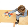 MASTERKIDZ TABLICA SORTER KSZTAŁTÓW KLOCKI GEOMETRYCZNE MK09418