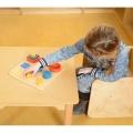 MASTERKIDZ TABLICA SORTER KSZTAŁTÓW KLOCKI GEOMETRYCZNE MK09418