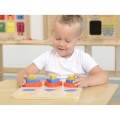 MASTERKIDZ TABLICA SORTER KSZTAŁTÓW KLOCKI GEOMETRYCZNE MK09418