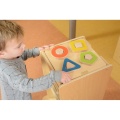 MASTERKIDZ TABLICA SORTER KSZTAŁTÓW KOLOROWE KLOCKI MK02259