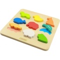 MASTERKIDZ TABLICA SORTER KSZTAŁTÓW KOLOROWE ZWIERZĄTKA MK00613