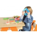 MASTERKIDZ TABLICA DREWNIANE PUZZLE GEOMETRYCZNE MK00606