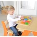 MASTERKIDZ TABLICA DOPASOWYWANIE KOLORÓW KOŁECZKI I OBRĘCZE MK02471