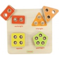 MASTERKIDZ TABLICA SORTER KSZTAŁTÓW FIGURY GEOMETRYCZNE LICZENIE MK03294