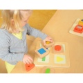 MASTERKIDZ TABLICA SORTER SENSORYCZNY KSZTAŁTY I KOLORY MK09395