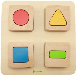 MASTERKIDZ TABLICA SORTER SENSORYCZNY KSZTAŁTY I KOLORY MK09395