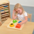 MASTERKIDZ TABLICA SORTER KSZTAŁTÓW TEKSTURY I MATERIAŁY MK08770