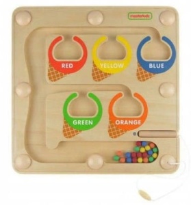 MASTERKIDZ TABLICA LABIRYNT MAGNETYCZNY SORTER KOLORÓW MK08879
