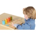 MASTERKIDZ TABLICA EDUKACYJNA NAUKA KOLORÓW I LICZENIA MK01757