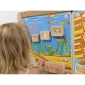 MASTERKIDZ TABLICA ŚCIENNA EDUKACYJNA CYKL ŻYCIA RYBY ME13231