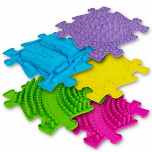 WOOPIE MATA SENSORYCZNA ORTOPEDYCZNA PUZZLE 5EL. 30197