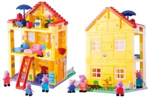 BIG PLAY KLOCKI ŚWINKA PEPPA PIĘTROWY DOM - REZYDENCJA 107EL. 57078