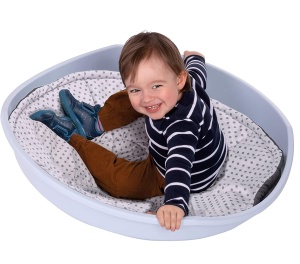 BIG BALANSUJĄCA KOŁYSKA COSY DO ZABAWY I GIMNASTYKI 56808