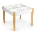 ECOTOYS MEBLE DLA DZIECI ZESTAW STOLIK + 2 KRZESEŁKA