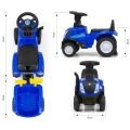 MILLY MALLY JEŹDZIK TRAKTOR Z PRZYCZEPKĄ NEW HOLLAND T7 NIEBIESKI