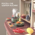 KUCHNIA DO ZABAWY MODERN WIELOFUNKCYJNA Z OBIEGIEM WODY I AKCESORIAMI 65EL.
