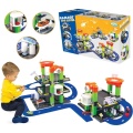 MOCHTOYS MEGA GARAŻ 2+3 POZIOMY + ZNAKI + AUTKO 12013