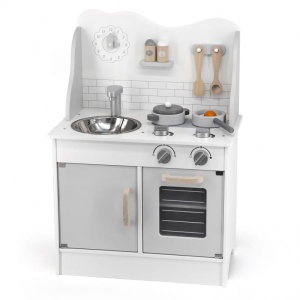VIGA POLAR B DREWNIANA KUCHNIA Z AKCESORIAMI ECO GREY 44049