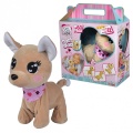 SIMBA INTERAKTYWNY PIESEK CHI CHI BABY BOO 30CM REAGUJE NA 12 POLECEŃ 5893500