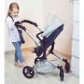 WOOPIE ROYAL WÓZEK DLA LALEK 3w1 SPACERÓWKA GONDOLA TORBA + UBRANKO