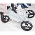 WOOPIE ROYAL WÓZEK DLA LALEK 3w1 SPACERÓWKA GONDOLA TORBA + UBRANKO