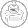 SMOBY KID STOLIK OGRODOWY LUB DO POKOJU ZIELONY 880406